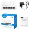 Imagen de Switch Cudy 10/100 Mbps 5 Puertos Blanco