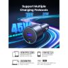 Imagen de Cargador Ugreen De Auto Usbc Pd Usb 63w Negro