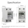 Imagen de Medidor de Energía WiFi Inteligente Moes WCB-WM