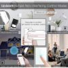 Imagen de Interruptor Moes US2 WiFi/RF Táctil 1 B. Tuya Negr