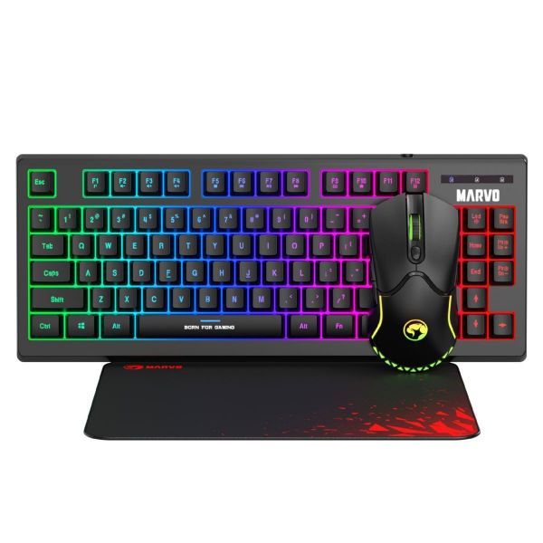 Imagen de Combo Gaming Marvo CM310-SP 3 en 1 Español