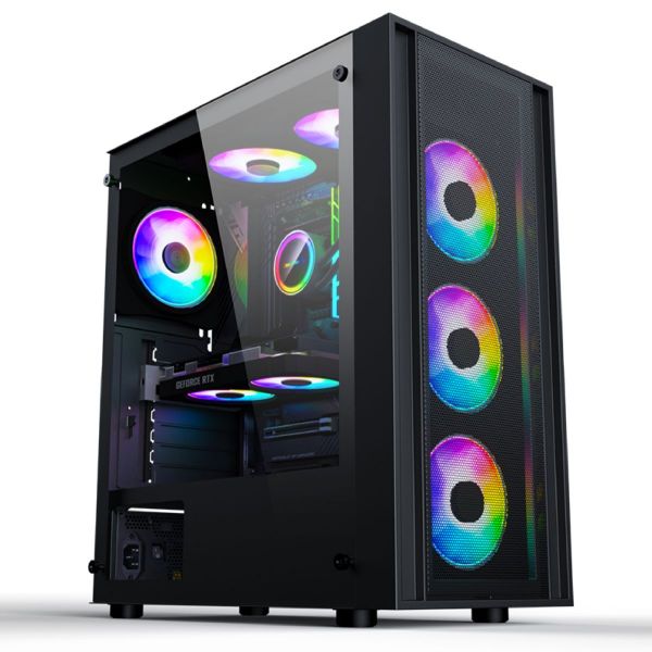 Imagen de Gabinete Marvo Ca-123 Mesh c/Vidrio Templado