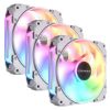 Imagen de Fan Cougar Apolar 120 Argb White (x3 Pack)