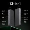 Imagen de Docking Ugreen Revodok Pro 13 En 1 4k,100w, 10gbps