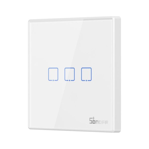 Imagen de Interruptor Adhesivo Sonoff T2eu3c-rf Rf 3 Canales