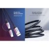 Imagen de Cable Ugreen 2 En 1 Usb-a A Usb-c Y Micro Usb