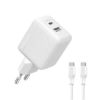 Imagen de Kit Oraimo Cargador 20w/fast + Cable Usbc A Usbc