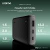 Imagen de Powerbank Oraimo 2 In/2 Cables10000mah/12w Fast Bk