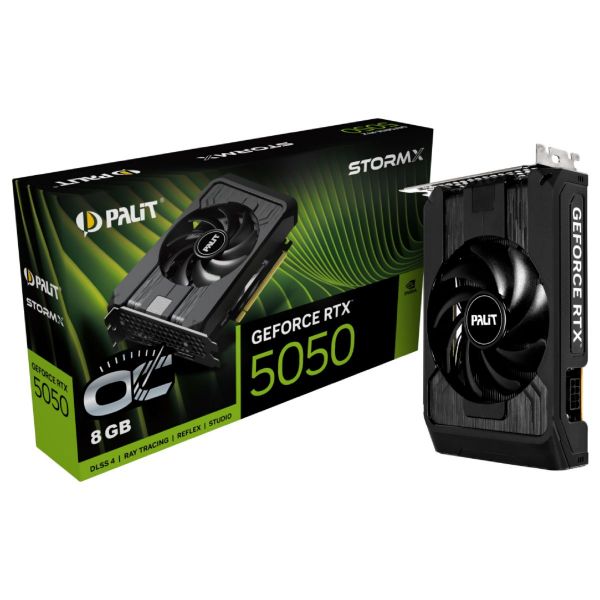 Imagen de Tarjeta Palit Geforce Rtx 5050 Stormx Oc 8gb Gddr6