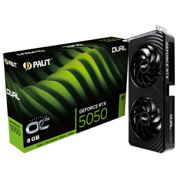 Imagen de Tarjeta Palit Geforce Rtx 5050 Dual Oc 8gb Gddr6