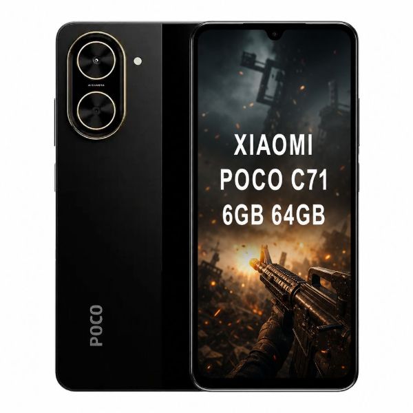 Imagen de Xiaomi POCO C71 6GB 64GB Cargador y Funda 120Hz