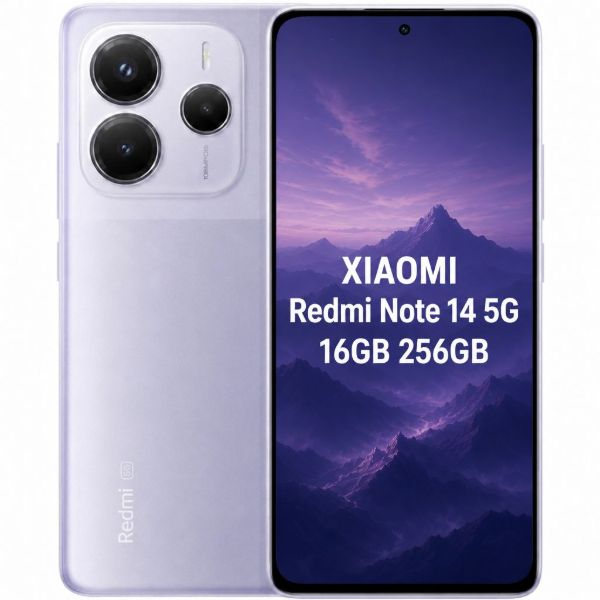 Imagen de Xiaomi Redmi Note 14 5G 16GB 256GB Cargador Funda 120Hz
