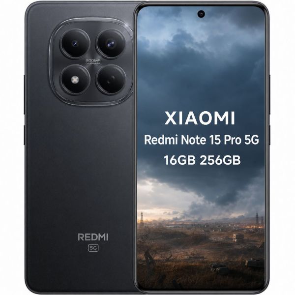 Imagen de Xiaomi Redmi Note 15 Pro 5G 16GB 256GB Cargador Funda 120Hz