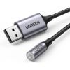 Imagen de Adaptador Ugreen Usb A Audio 3,5mm Gray