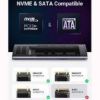 Imagen de Ugreen Gabinete Nvme Y Sata M.2 Usb-c 3.2