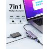 Imagen de Ugreen Hub 7 En 1 Gigabit Ethernet/pd/hdmi 4k/sd
