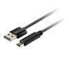 Imagen de Xtech XTC-510 - Cable USB - USB-C (M) reversible a USB (M) - USB 2.0 - 1.8 m - negro