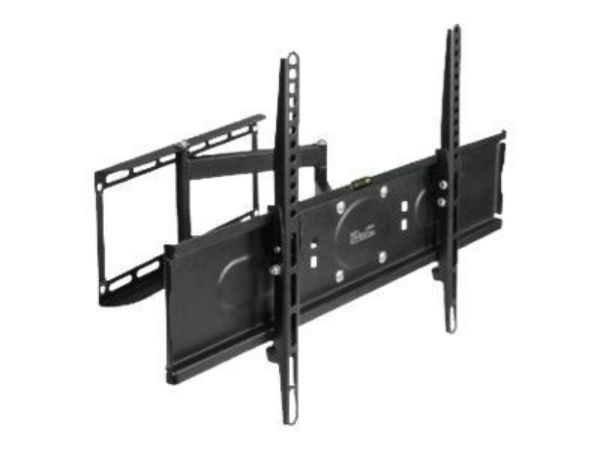 Imagen de Klip Xtreme KPM-885 - Kit de montaje (placa de contacto, abrazadera de interfaz, brazo articulado doble) para LCD / panel de plasma - acero con pintura electrolítica - negro - tamaño de pantalla: 26"-55" - interfaz de montaje: hasta 600 x 400 mm