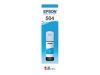 Imagen de Epson 504 - 70 ml - cián - original - recarga de tinta - para EcoTank L4150, L6161, L6171, L6191