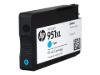 Imagen de HP 951XL - 24 ml - Alto rendimiento - cián - original - cartucho de tinta - para Officejet Pro 251dw, 276dw, 8100, 8600, 8600 N911a, 8610, 8615, 8616, 8620, 8625, 8630