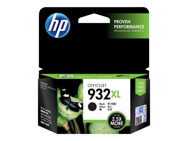 Imagen de HP 932XL - Alto rendimiento - negro - original - cartucho de tinta - para Officejet 6100, 6600 H711a, 6700, 7110, 7510, 7610, 7612