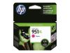 Imagen de HP 951XL - 17 ml - Alto rendimiento - magenta - original - cartucho de tinta - para Officejet Pro 251, 276, 8100, 8600, 8600 N911, 8610, 8615, 8616, 8620, 8625, 8630, 8640