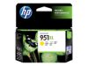 Imagen de HP 951XL - 17 ml - Alto rendimiento - amarillo - original - cartucho de tinta - para Officejet Pro 251, 276, 8100, 8600, 8600 N911, 8610, 8615, 8616, 8620, 8625, 8630, 8640