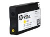 Imagen de HP 951XL - 17 ml - Alto rendimiento - amarillo - original - cartucho de tinta - para Officejet Pro 251, 276, 8100, 8600, 8600 N911, 8610, 8615, 8616, 8620, 8625, 8630, 8640