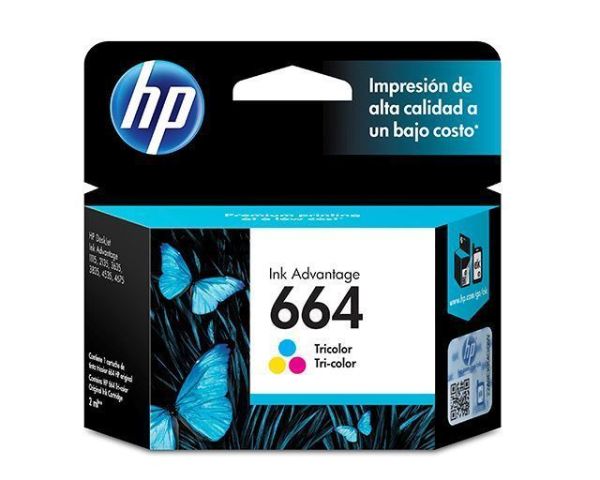 Imagen de HP - Ink cartridge - Tricolor - 664