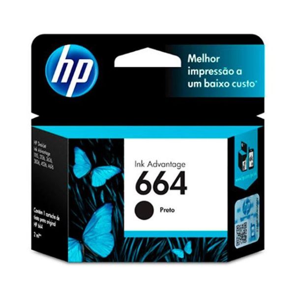 Imagen de HP - Ink cartridge - Black 664