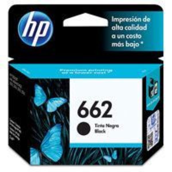 Imagen de HP 662 - Negro - original - Ink Advantage - cartucho de tinta - para Deskjet 1516, Ink Advantage 15XX, Ink Advantage 26XX, Ink Advantage 46XX