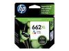 Imagen de HP 662XL - Alto rendimiento - color (cian, magenta, amarillo) - original - Ink Advantage - cartucho de tinta - para Deskjet 1516, Ink Advantage 15XX, Ink Advantage 26XX, Ink Advantage 46XX