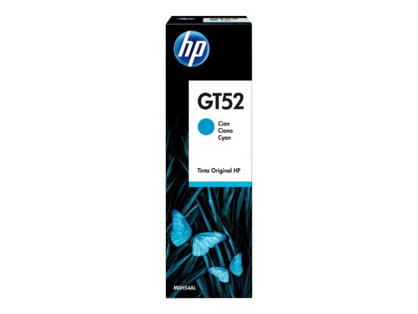 Imagen de HP GT52 - Cián - original - recarga de tinta - para HP 11X; Smart Tank 500, 51X, 530, 615; Smart Tank Plus 55X; Smart Tank Wireless 51X