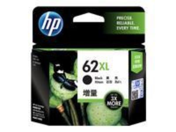 Imagen de HP 62XL - 12 ml - Alto rendimiento - negro - original - cartucho de tinta - para Envy 55XX, 56XX, 76XX; Officejet 200, 250, 252, 57XX, 8040