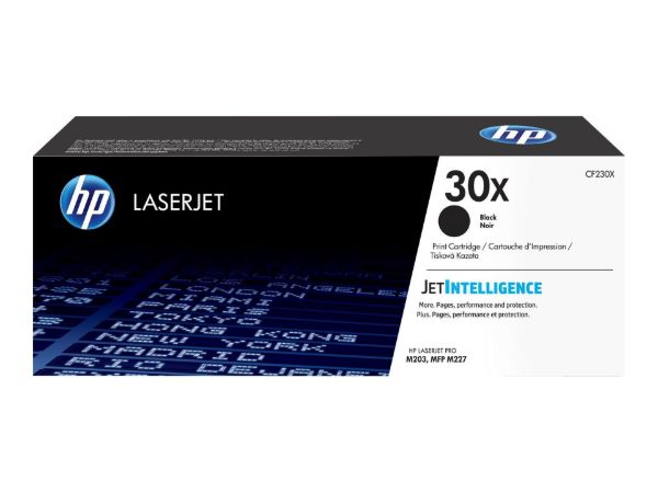 Imagen de HP 30X Toner Original  Negro LaserJet(CF230X)