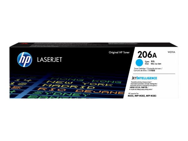 Imagen de HP 206A Toner Original Cián LaserJet(W2111A)