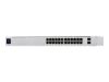 Imagen de Ubiquiti UniFi Switch USW-24-POE - Conmutador - Gestionado - 24 x 10/100/1000 (16 PoE+) + 2 x Gigabit SFP - sobremesa, montaje en rack - PoE++ (95 W)