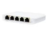 Imagen de Ubiquiti UniFi Switch USW Flex Mini - Conmutador - inteligente - 4 x 10/100/1000 + 1 x 10/100/1000 (PoE+) - sobremesa - PoE+