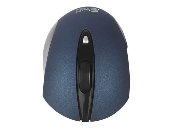 Imagen de Klip Xtreme GhosTouch KMW-400 - Ratón - ergonómico - óptico - 3 botones - inalámbrico - 2.4 GHz - receptor inalámbrico USB - azul