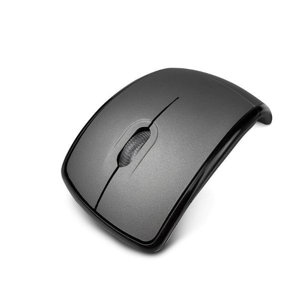 Imagen de Klip Xtreme - Mouse - 2.4 GHz - Wireless - Gray - Foldable - 1000dpi