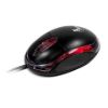 Imagen de Xtech - Mouse - Wired - USB - Black - 3D optical