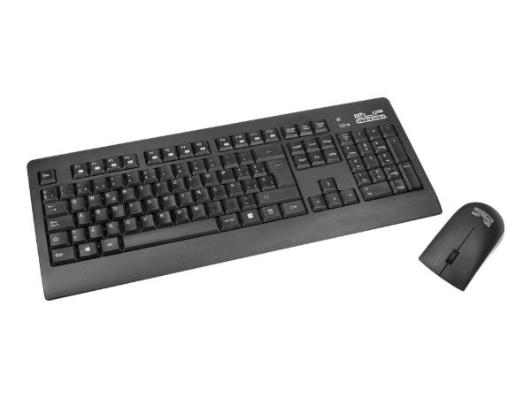 Imagen de Klip Xtreme KCK-265S - Juego de teclado y ratón - inalámbrico - 2.4 GHz - impermeable