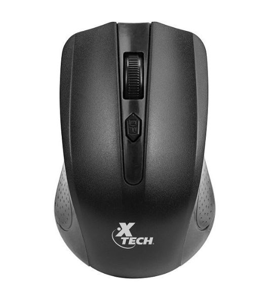 Imagen de Xtech - Mouse - 2.4 GHz - Wireless - All black - 1600 dpi XTM-310BK