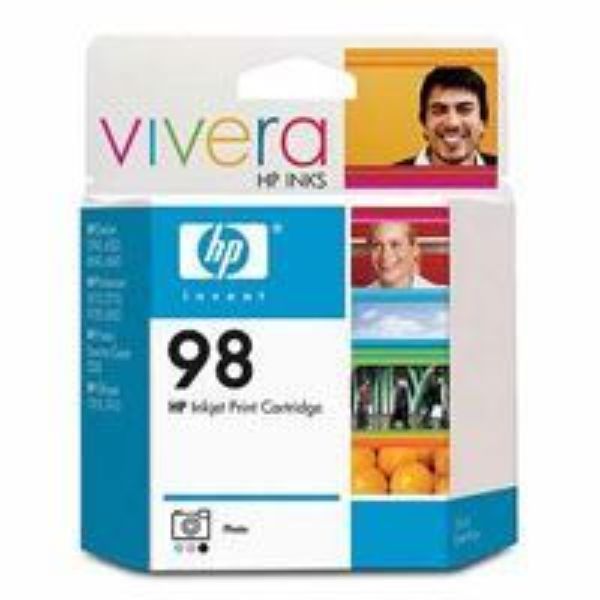 Imagen de HP 98 - Negro - original - cartucho de tinta - para Officejet 100, 100 L411, 150, 6310, H470, K7100; Photosmart 80XX, C4150, D5069, D5160