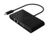 Imagen de Belkin - Multimedia and charge adapter - USB-C - VGA, HDMI - GigE