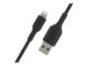 Imagen de Belkin BOOST CHARGE - Cable Lightning - Lightning (M) a USB (M) - 1 m - negro - para Apple 10.5-inch iPad Pro; 12.9-inch iPad Pro (2nd generation); iPhone 11, 11 Pro, 11 Pro Max, 8, XR, XS, XS Max