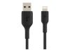 Imagen de Belkin BOOST CHARGE - Cable Lightning - Lightning (M) a USB (M) - 1 m - negro - para Apple 10.5-inch iPad Pro; 12.9-inch iPad Pro (2nd generation); iPhone 11, 11 Pro, 11 Pro Max, 8, XR, XS, XS Max