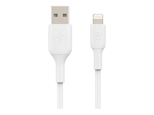 Imagen de Belkin BOOST CHARGE - Cable Lightning - Lightning (M) a USB (M) - 1 m - blanco - para Apple 10.5-inch iPad Pro; 12.9-inch iPad Pro (2nd generation); iPhone 11, 11 Pro, 11 Pro Max, 8, XR, XS, XS Max