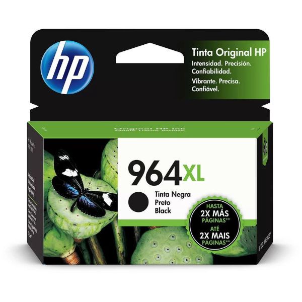Imagen de Cartucho Original HP 964XL Black Negro 47ml
