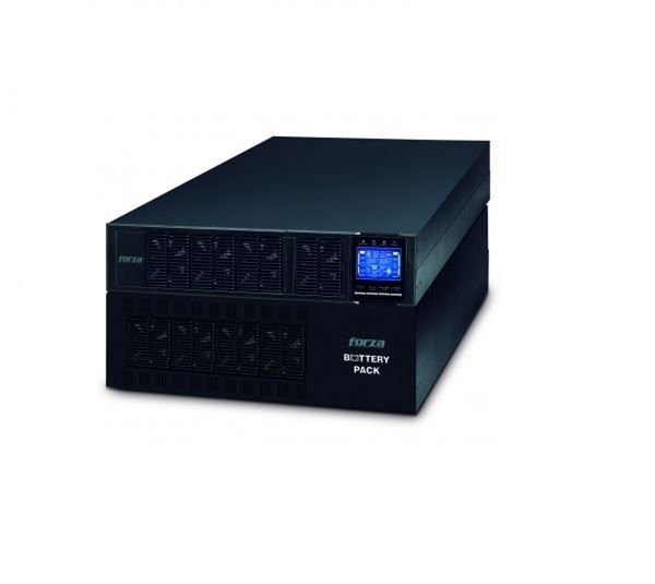 Imagen de Forza Atlas FDC-210KMR - UPS (montaje en rack / externo) - AC 110-300 V - 10000 vatios - 10000 VA 9 Ah - RS-232, USB - 2U - negro